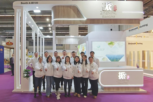 Zhenpai exhibits in Food Ingredients Europe 2023